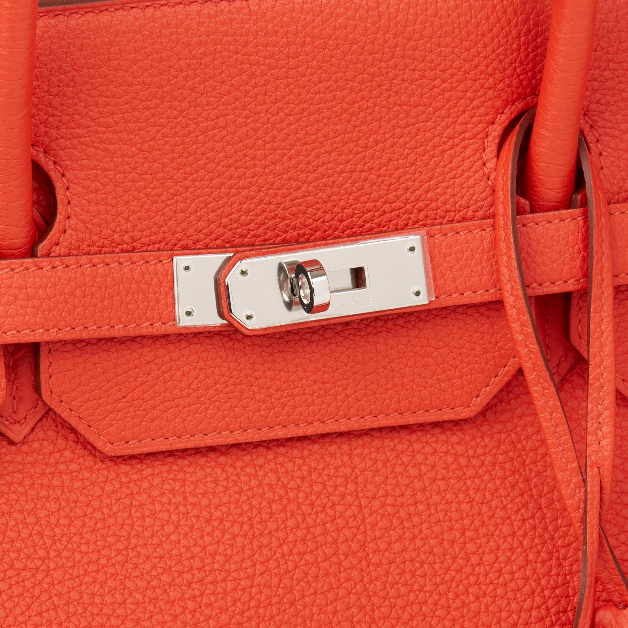 2012 Hermès Capucine Togo Leather Birkin 40cm 1