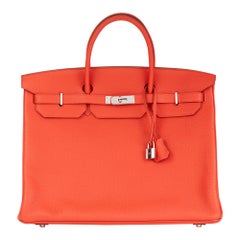 2012 Hermès Capucine Togo Leather Birkin 40cm