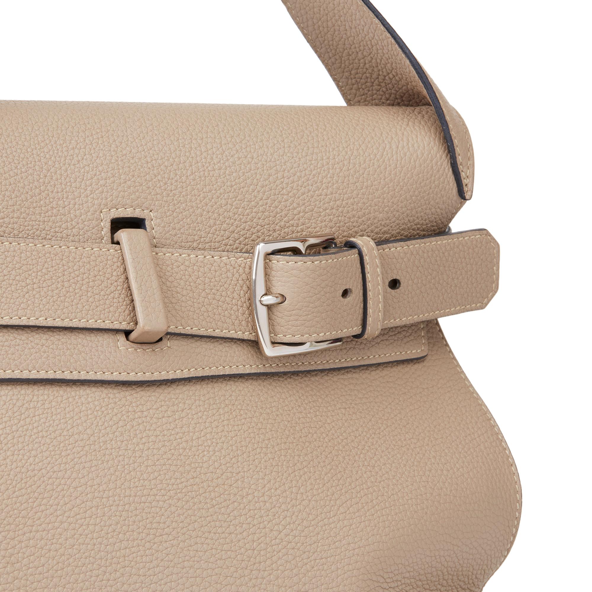 2012 Hermès Etoupe Clemence Leather Etribelt 1