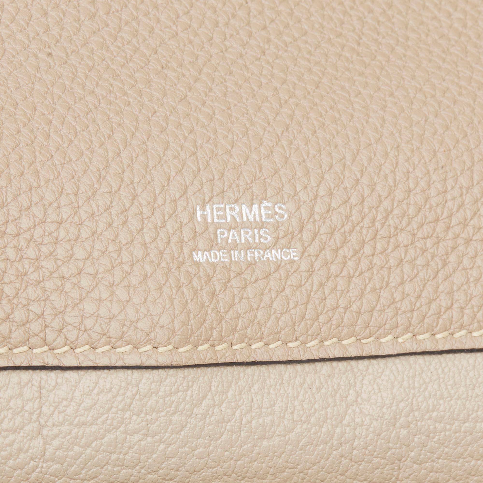 2012 Hermès Etoupe Clemence Leather Etribelt 3