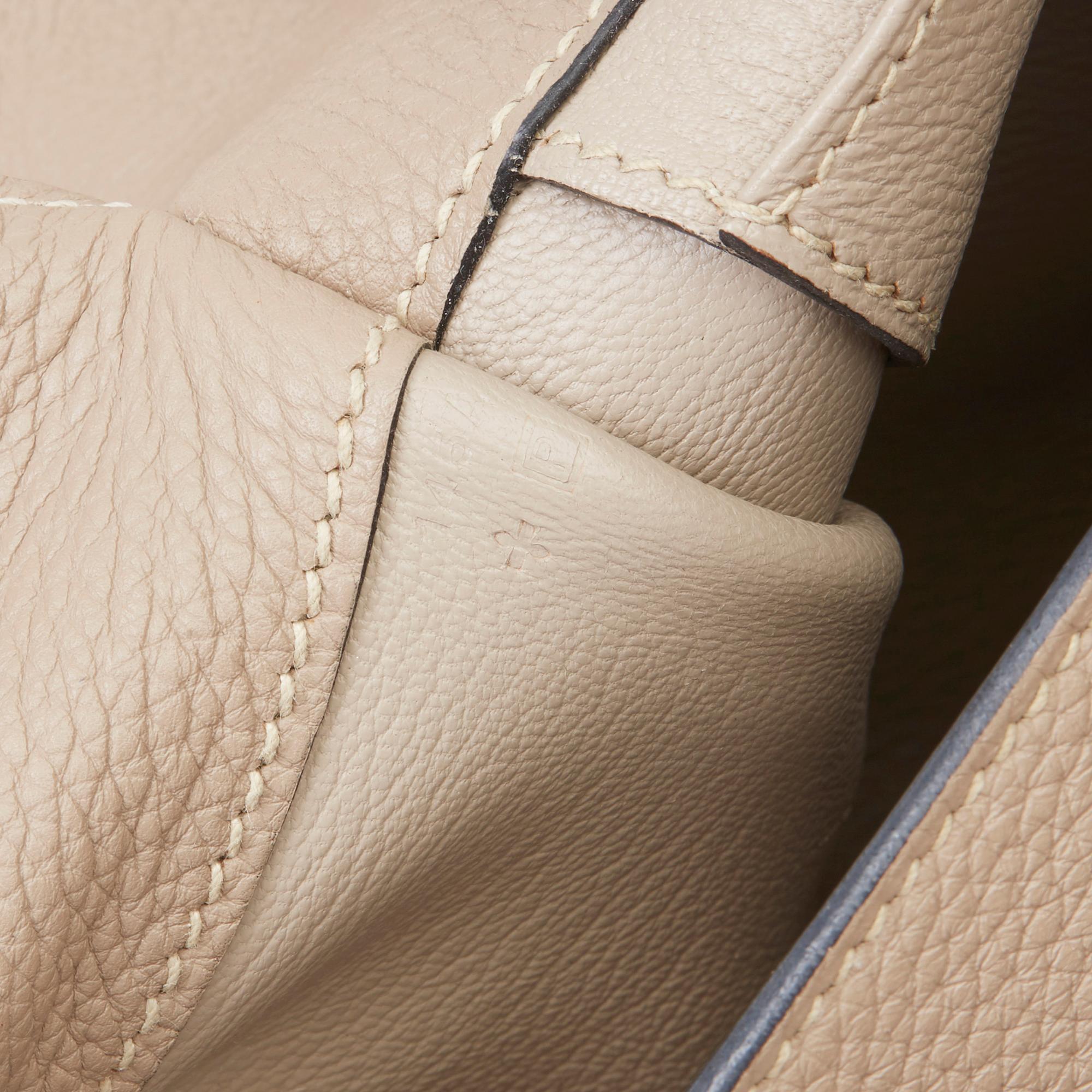 2012 Hermès Etoupe Clemence Leather Etribelt 4