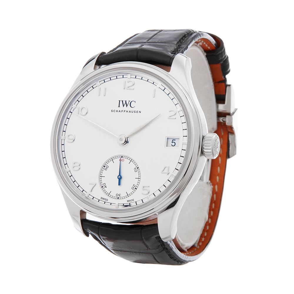 2012 IWC Portuguese Stainless Steel IW510203 Wristwatch 2
