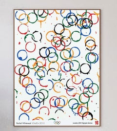 Original-Vintage-Poster, Londoner Olympische Spiele 2012 – Rachel Whiteread