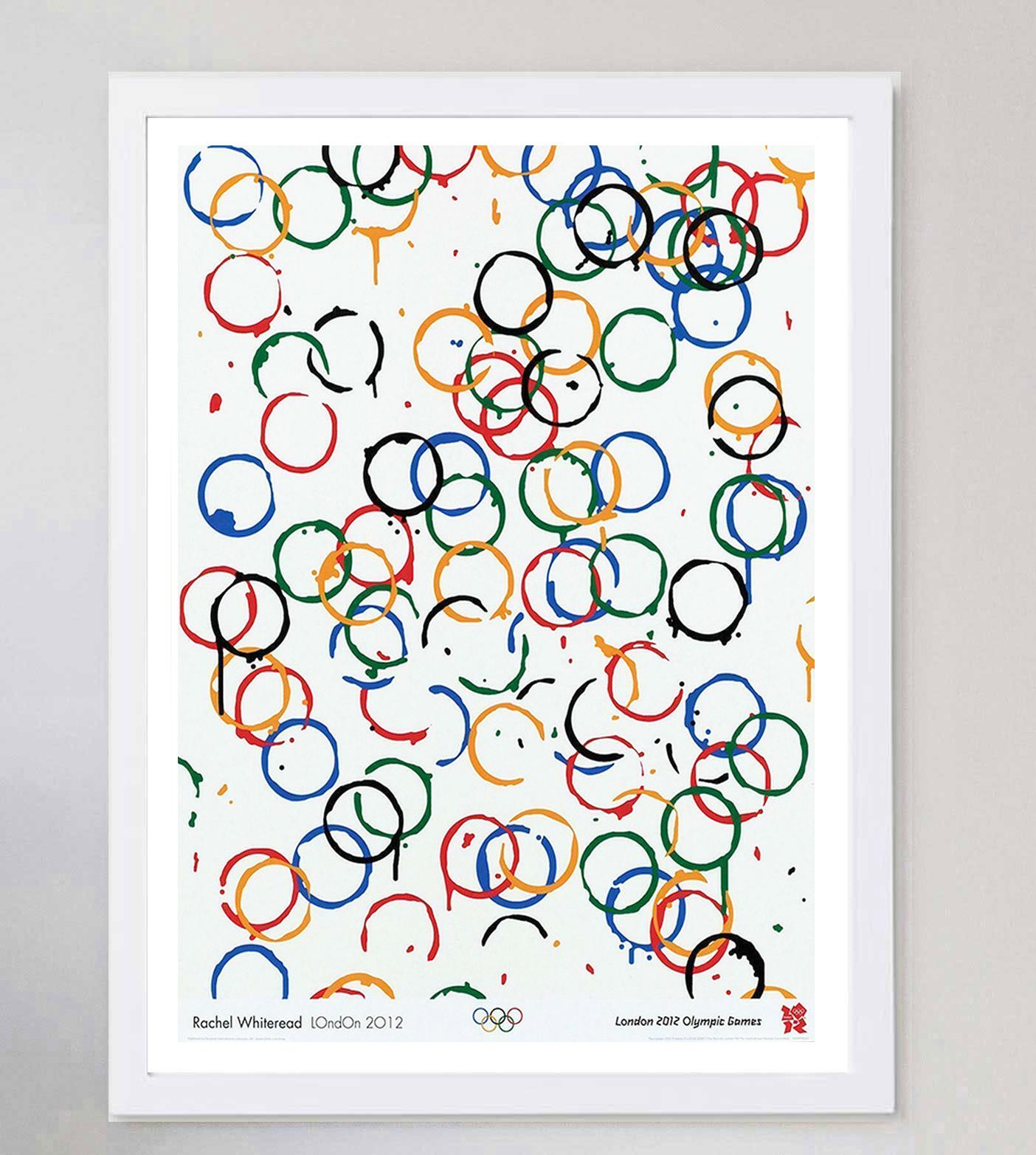 English 2012 London Olympic Games - Rachel Whiteread Original Vintage Poster For Sale