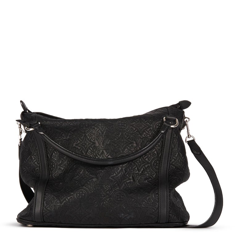 Antheia leather handbag Louis Vuitton Black in Leather - 37183538