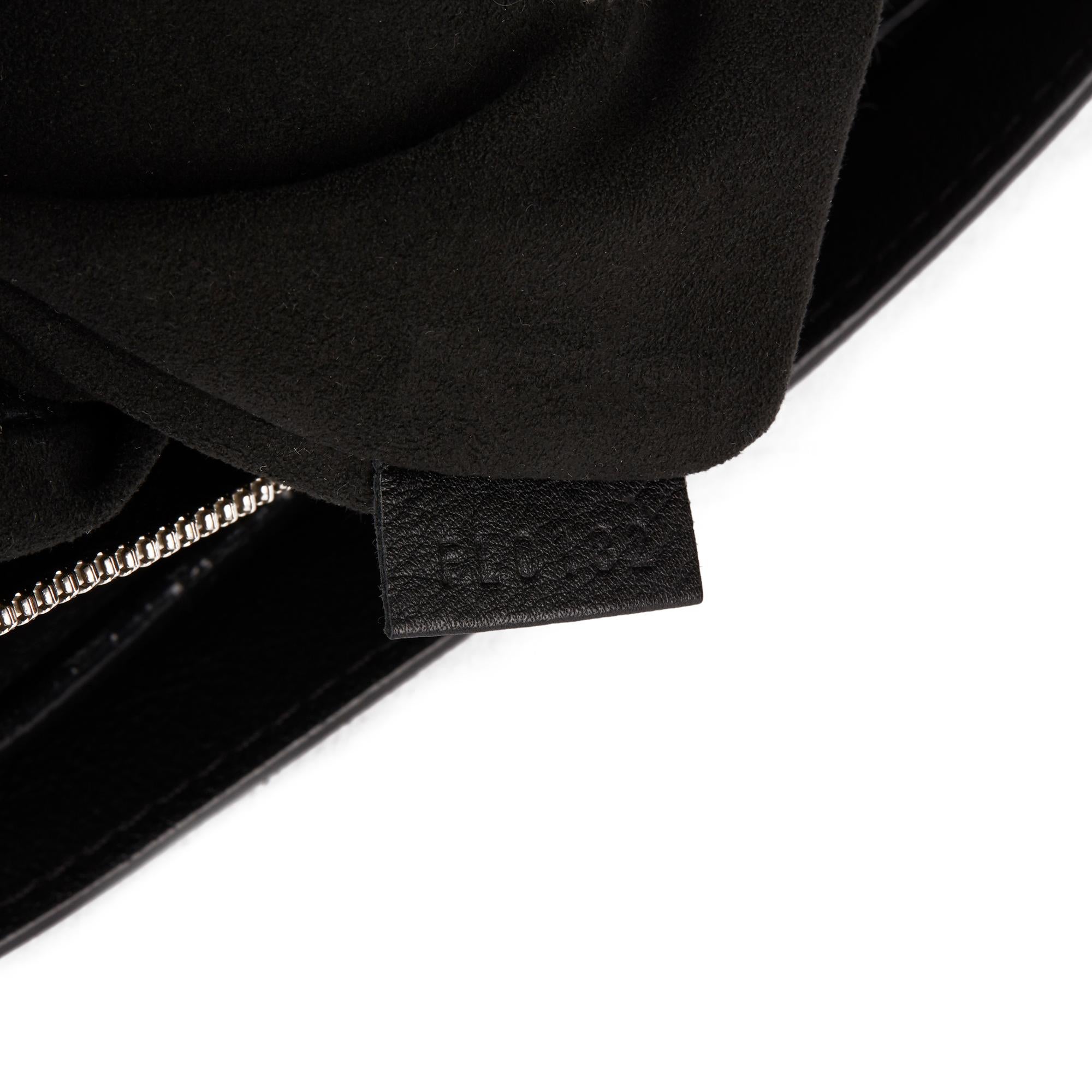 2012 Louis Vuitton Black Monogram Antheia Leather Ixia PM 5