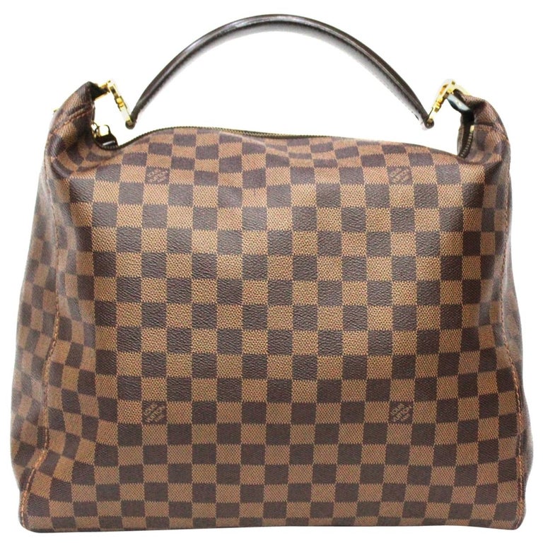 2012 Vuitton Damier Ebene Leather Portobello Bag at 1stDibs | 2012 louis handbags, limonta louis vuitton, louis vuitton bag 2012
