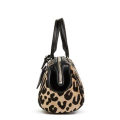 2012 Louis Vuitton Leopard Print Jacquard Velvet Stephen Sprouse Speedy 25
