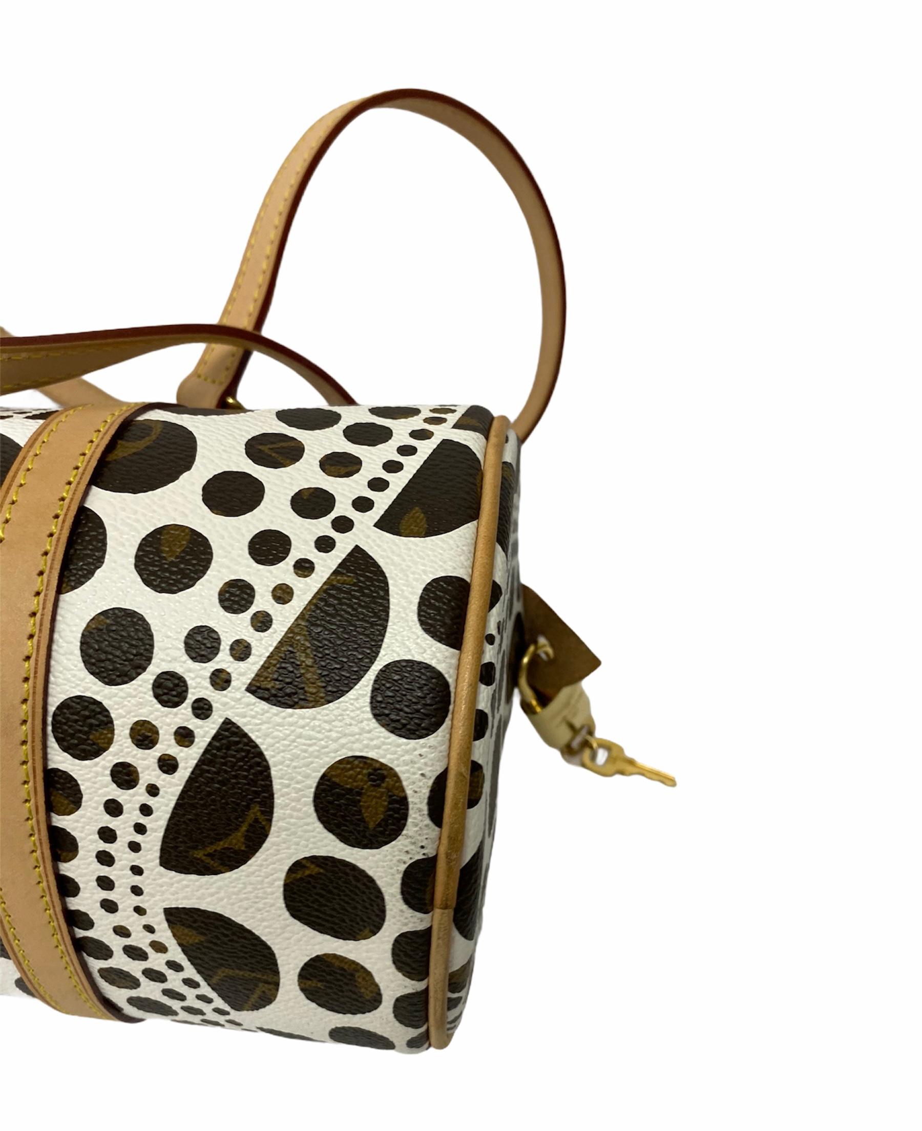2012 Louis Vuitton Limited Edition Yayoi Kusama Papillon bag In Excellent Condition In Capri, IT