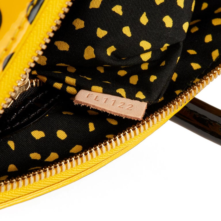 Louis Vuitton Limited Edition Yayoi Kusama Yellow Monogram Vernis Dots  Infinity Zippy Wallet - Yoogi's Closet