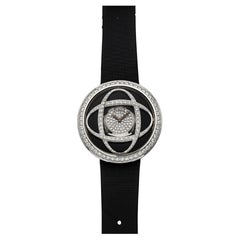 2012 Piaget White Gold Limelight Gala G0A35156 Quartz Black Diamond 38mm