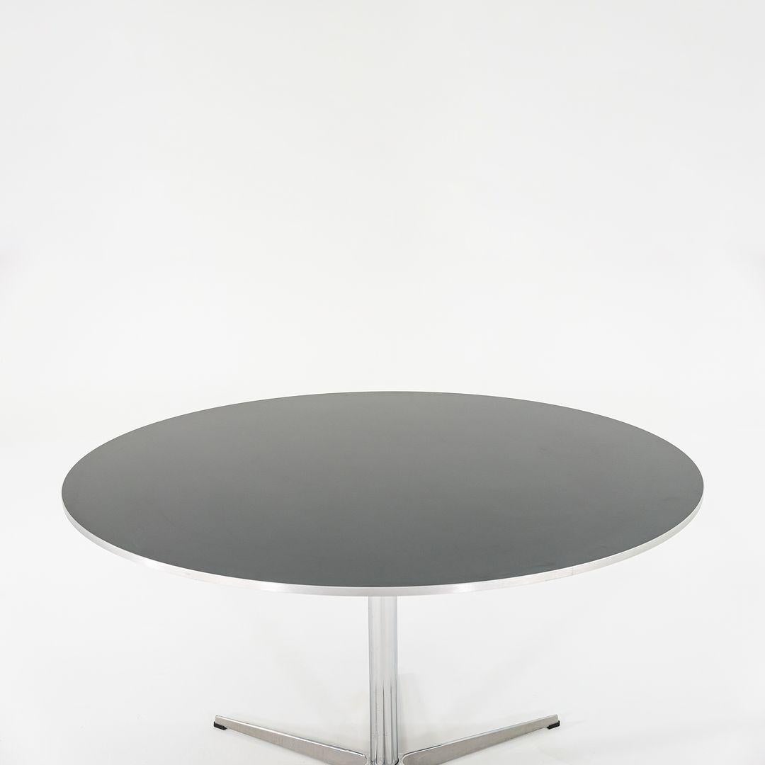 Modern 2012 Piet Hein & Arne Jacobsen for Fritz Hansen Super-Circular A825 Dining Table For Sale