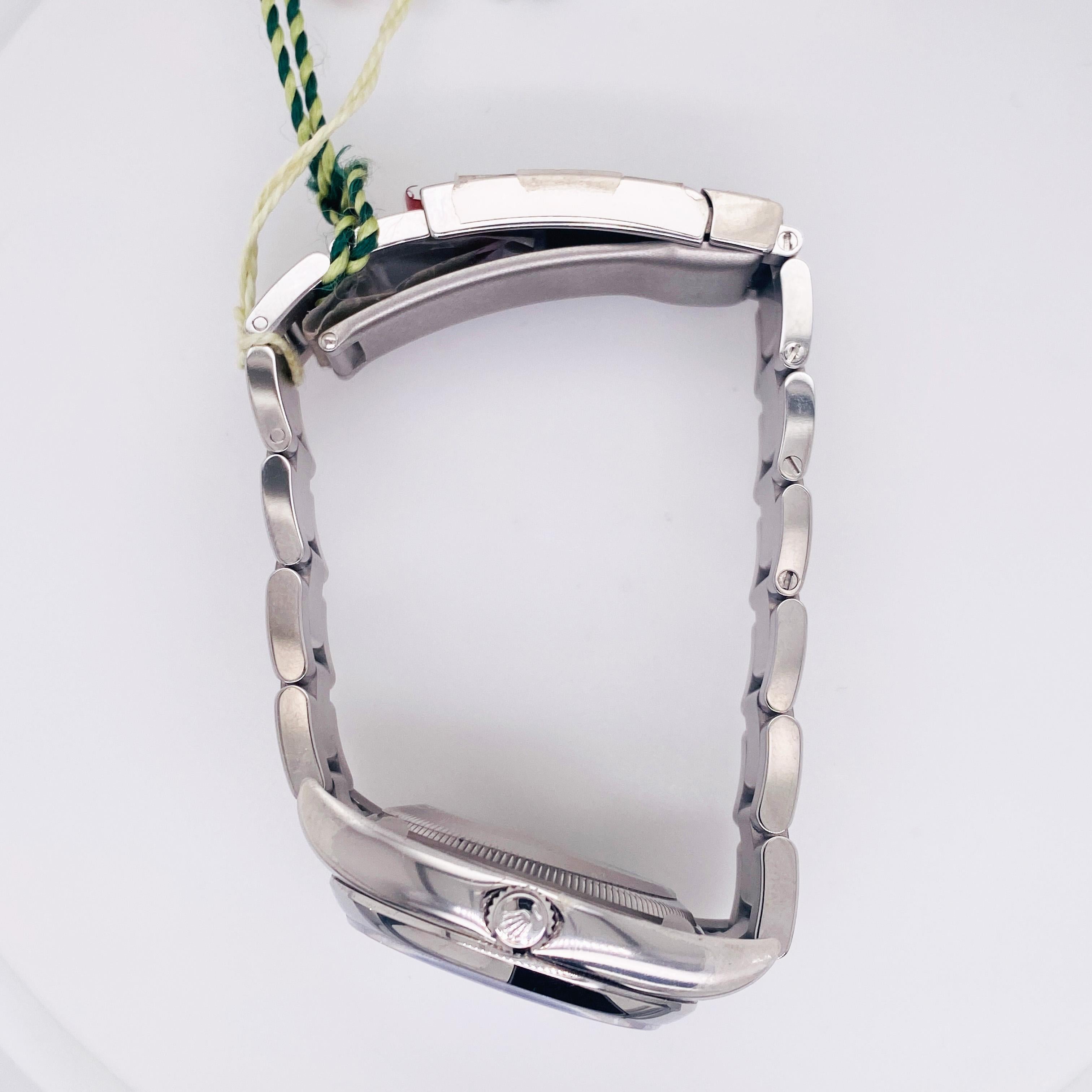 2012 Rolex Uhr ist aus Edelstahl für Damen oder Herren im Angebot