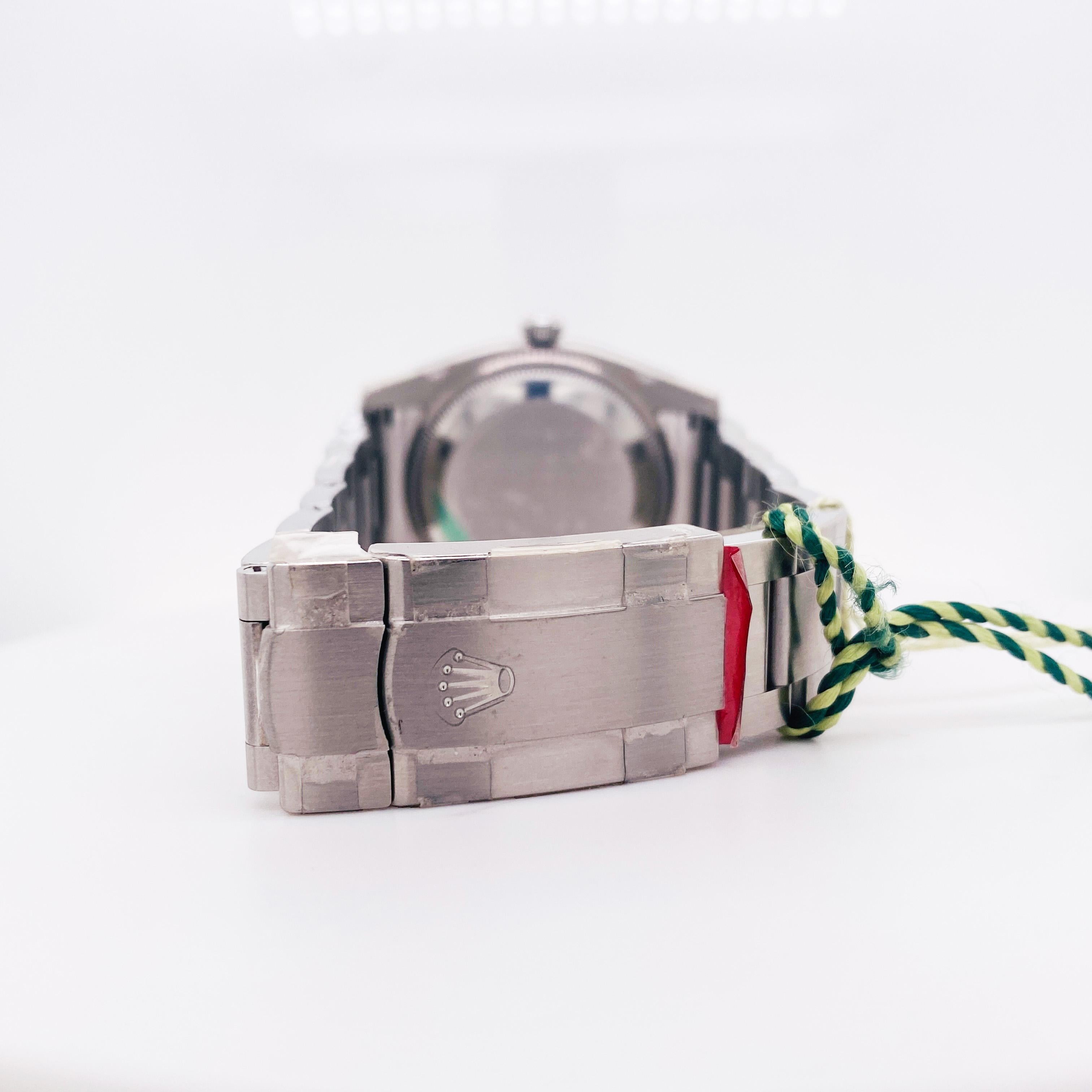 2012 Rolex Uhr ist aus Edelstahl im Angebot 1