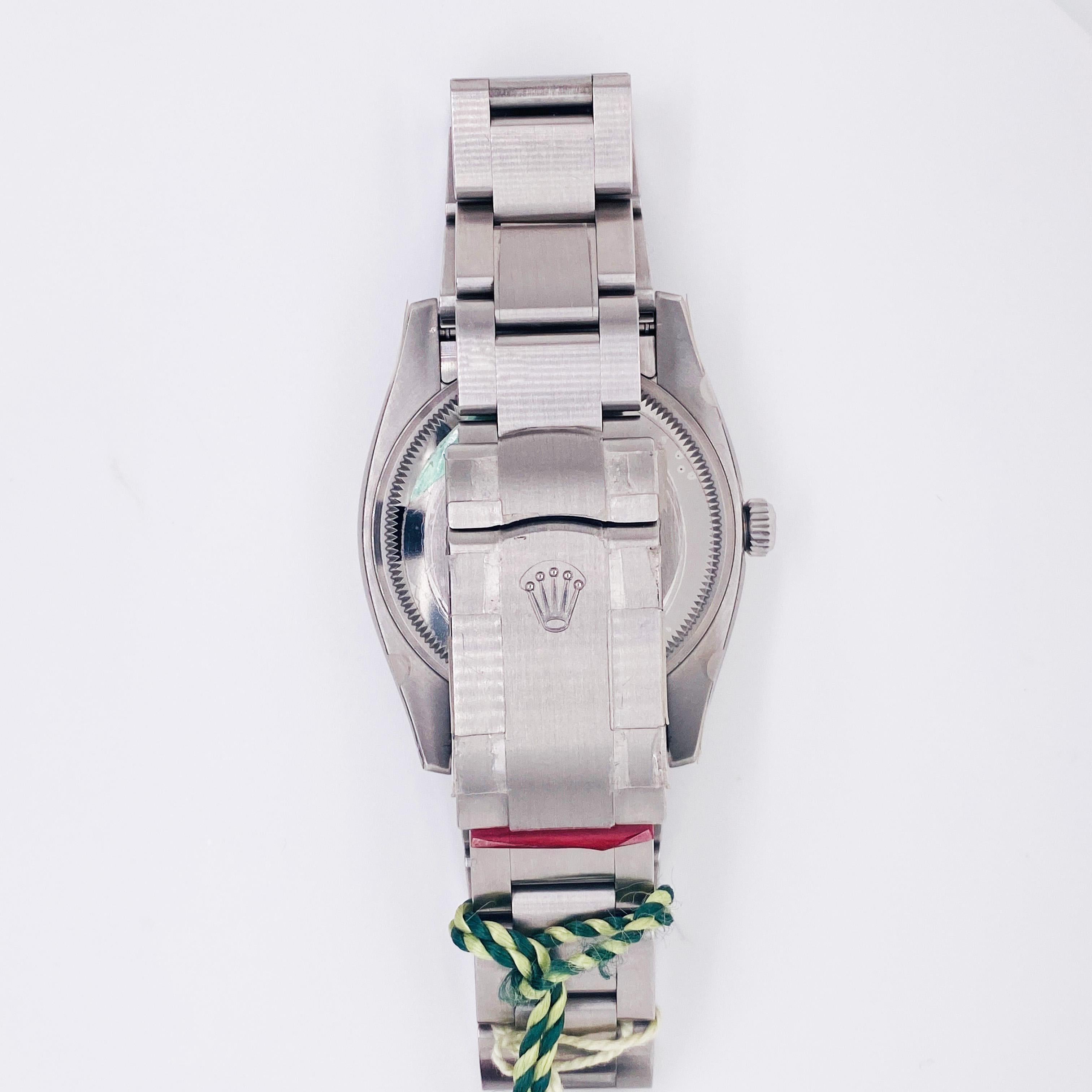 2012 Rolex Uhr ist aus Edelstahl im Zustand „Hervorragend“ im Angebot in Austin, TX