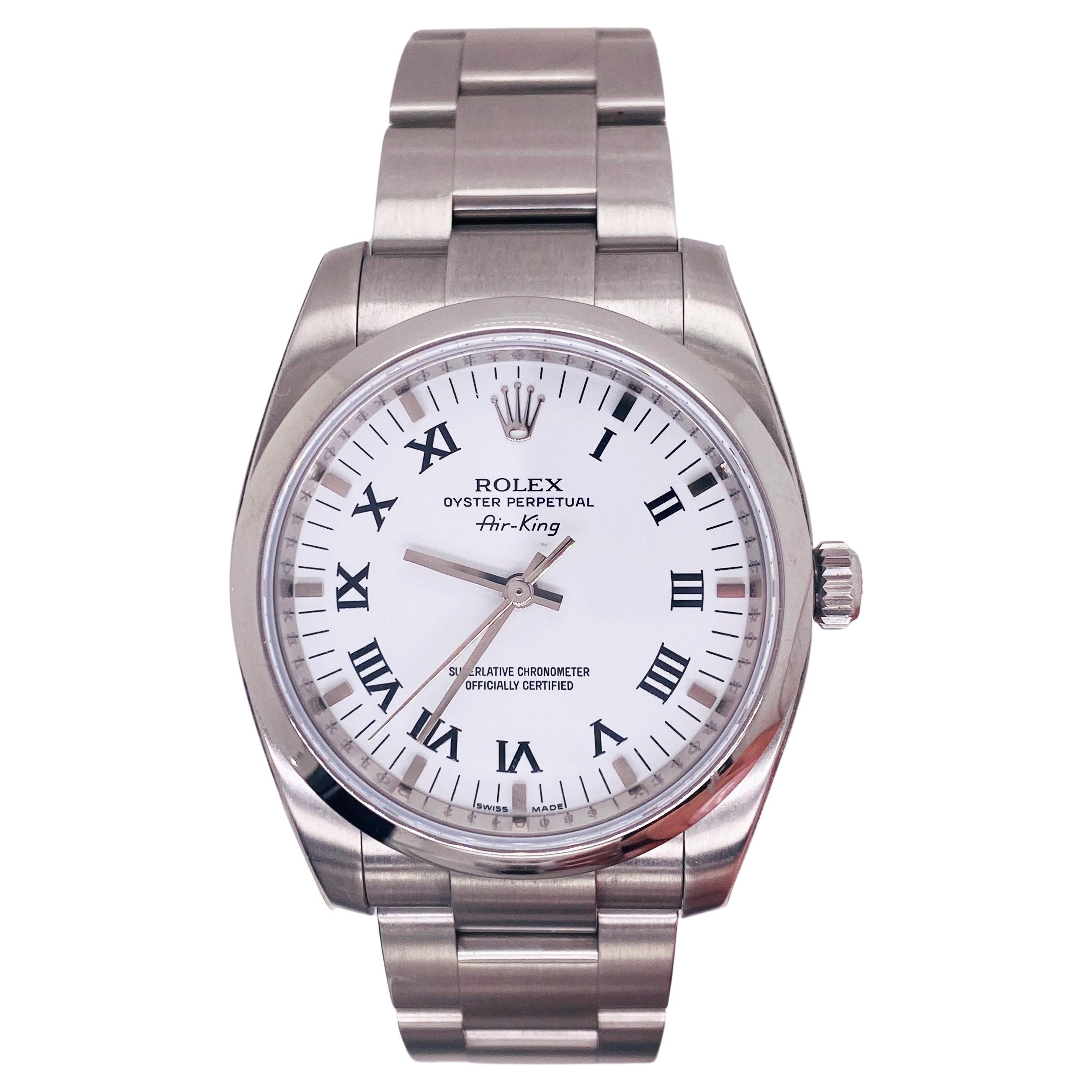2012 Rolex Uhr ist aus Edelstahl im Angebot