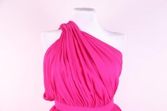 2012 Saint Laurent Silk Long Dress