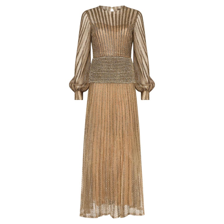 2012 Valentino Runway Documented Heavy Beaded Gold Maxi-Dress at 1stDibs 2012 Valentino Runway Documented Heavy Beaded Gold Maxi-Dress at 1stDibs