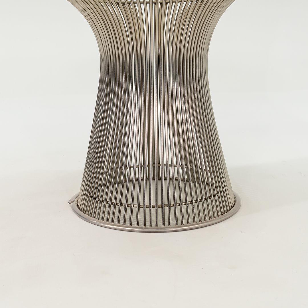 2012 Warren Platner for Knoll Dining Table w/ Custom 54 inch Top Model 3716T 2