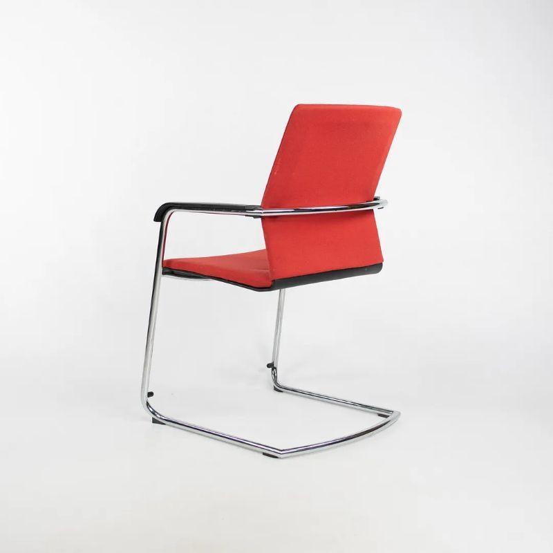 2012 Wilkhahn ON Cantilever Stacking Side / Dining Chair by Wiege Germany In Good Condition For Sale In Philadelphia, PA