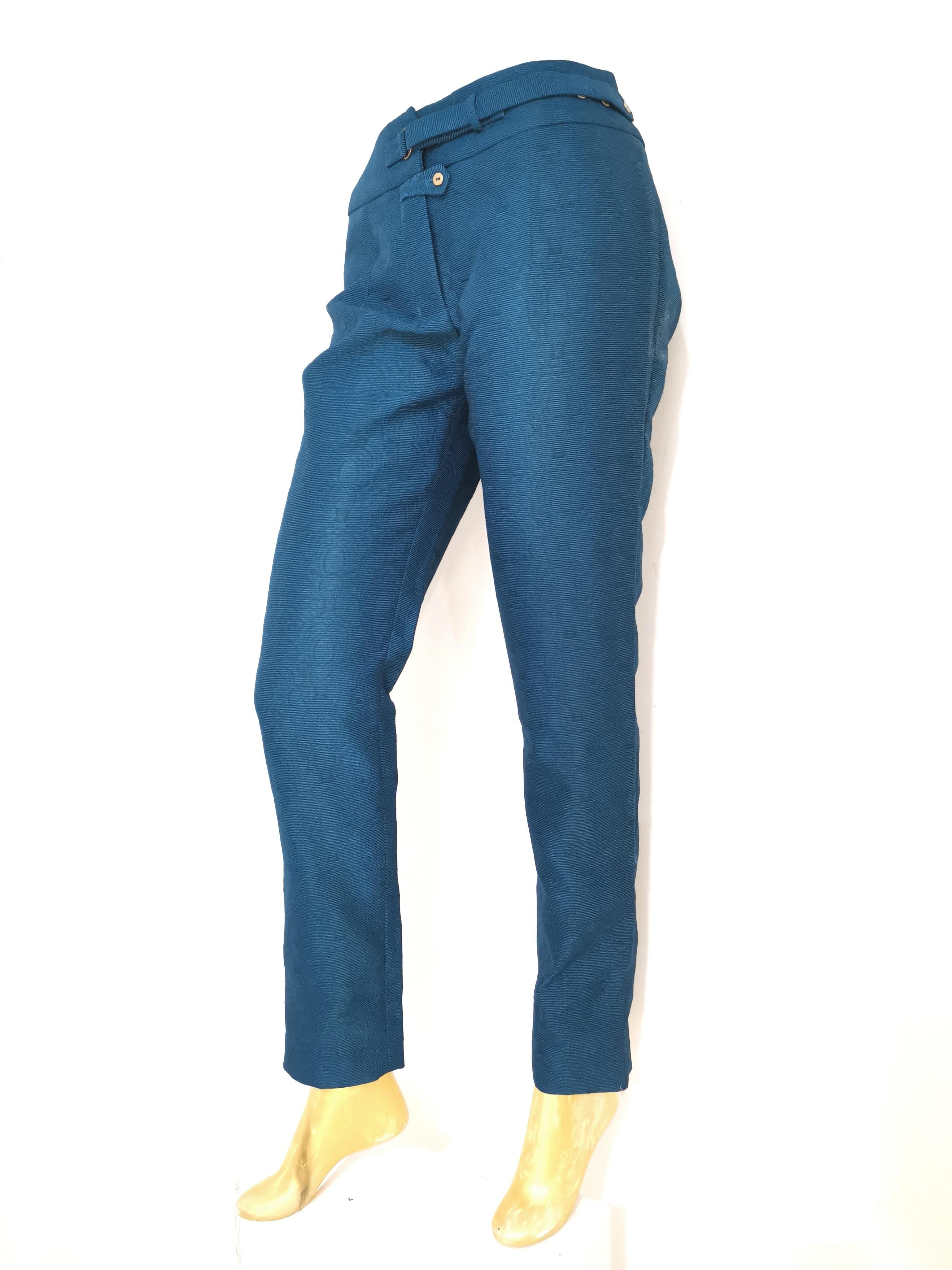 2012 Yves Saint Laurent blu pants NWOT For Sale 7