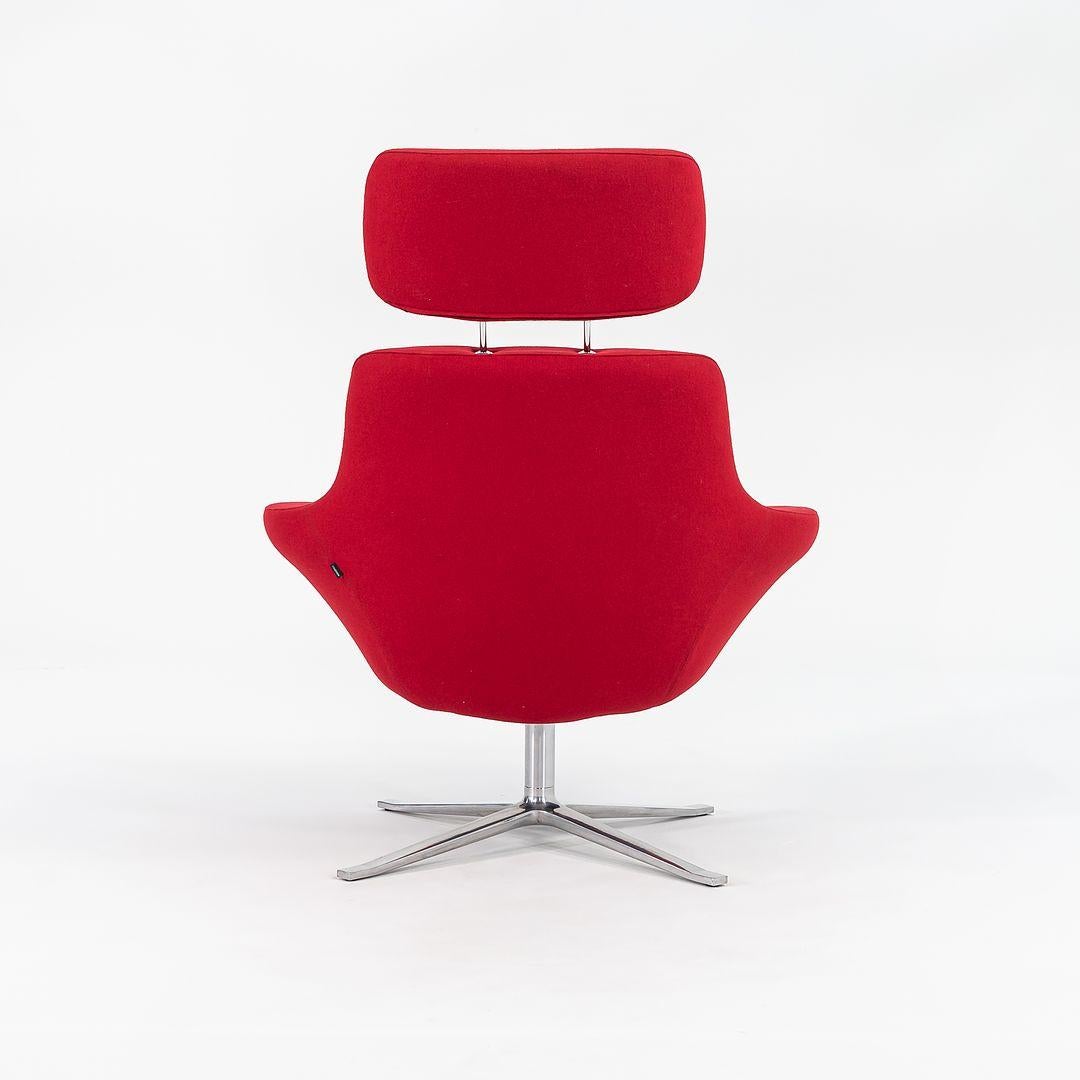 2013 Bob Swivel Loungesessel in Rot von Pearson Lloyd für Coalesse, 2x verfügbar im Angebot 4