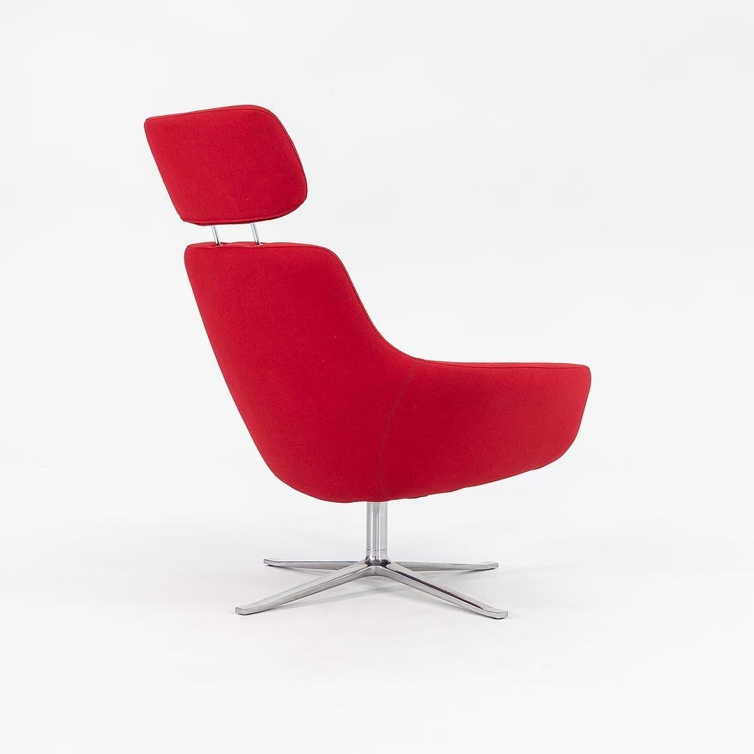 2013 Bob Swivel Loungesessel in Rot von Pearson Lloyd für Coalesse, 2x verfügbar im Angebot 5