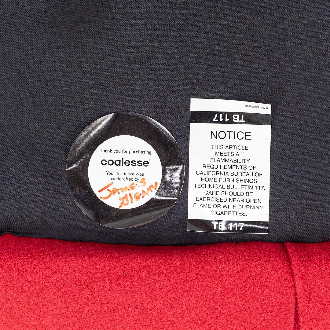 2013 Bob Swivel Loungesessel in Rot von Pearson Lloyd für Coalesse, 2x verfügbar (amerikanisch) im Angebot