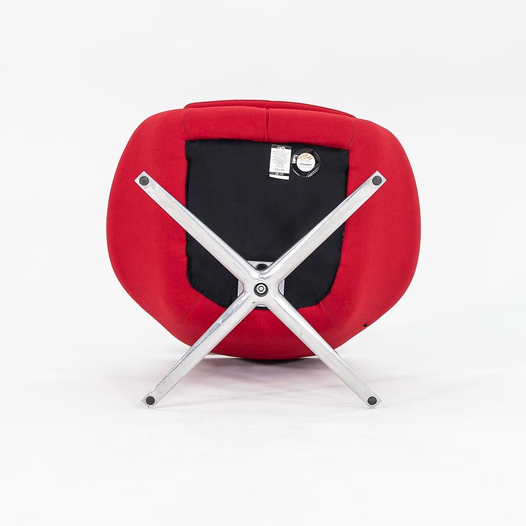 2013 Bob Swivel Loungesessel in Rot von Pearson Lloyd für Coalesse, 2x verfügbar im Zustand „Gut“ im Angebot in Philadelphia, PA