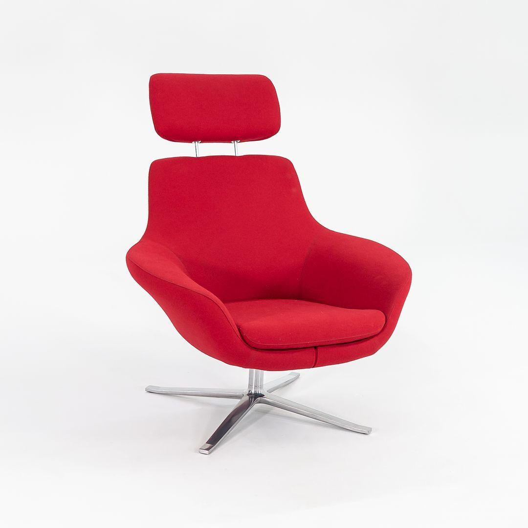 2013 Bob Swivel Loungesessel in Rot von Pearson Lloyd für Coalesse, 2x verfügbar im Angebot 2