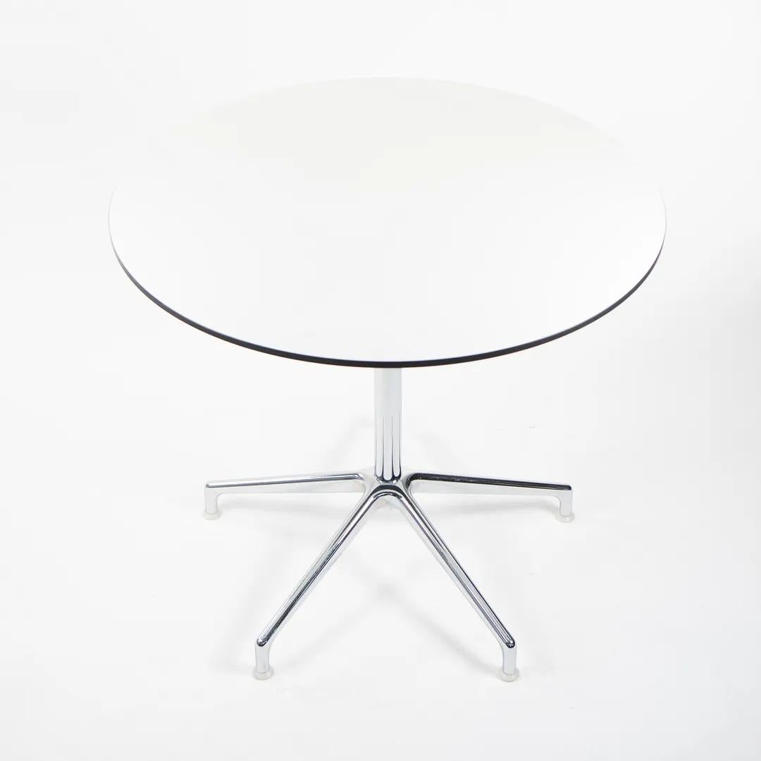 Moderne 2013 Cappellini Lotus Round Dining Table designed by Jasper Morrison in Laminate en vente