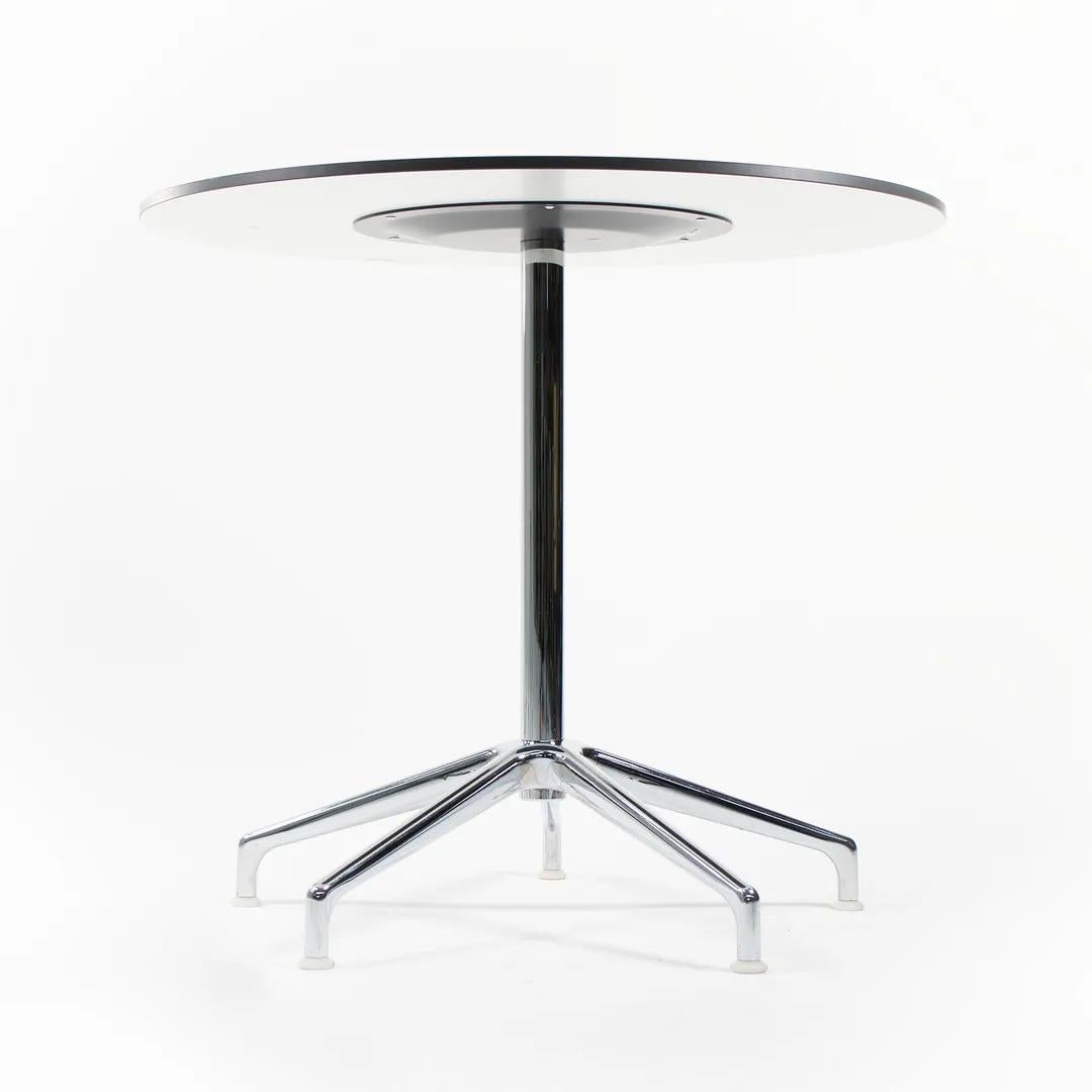 Italian 2013 Cappellini Lotus Round Dining Table designed by Jasper Morrison in Laminate For Sale