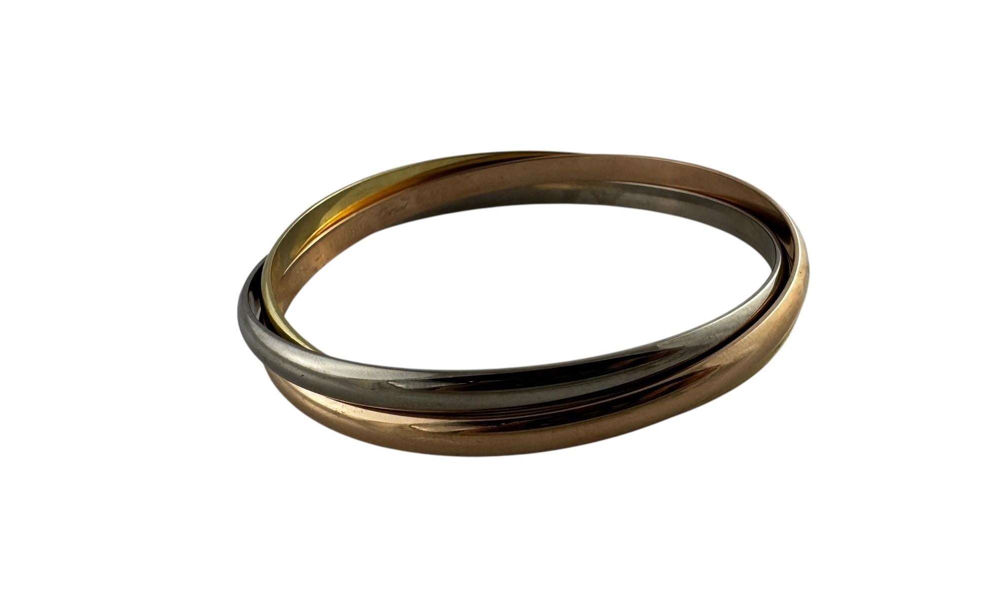 2013 Cartier Bracciale Trinity in oro 18 carati tricolore Scatola/Carta #23001 in vendita 1