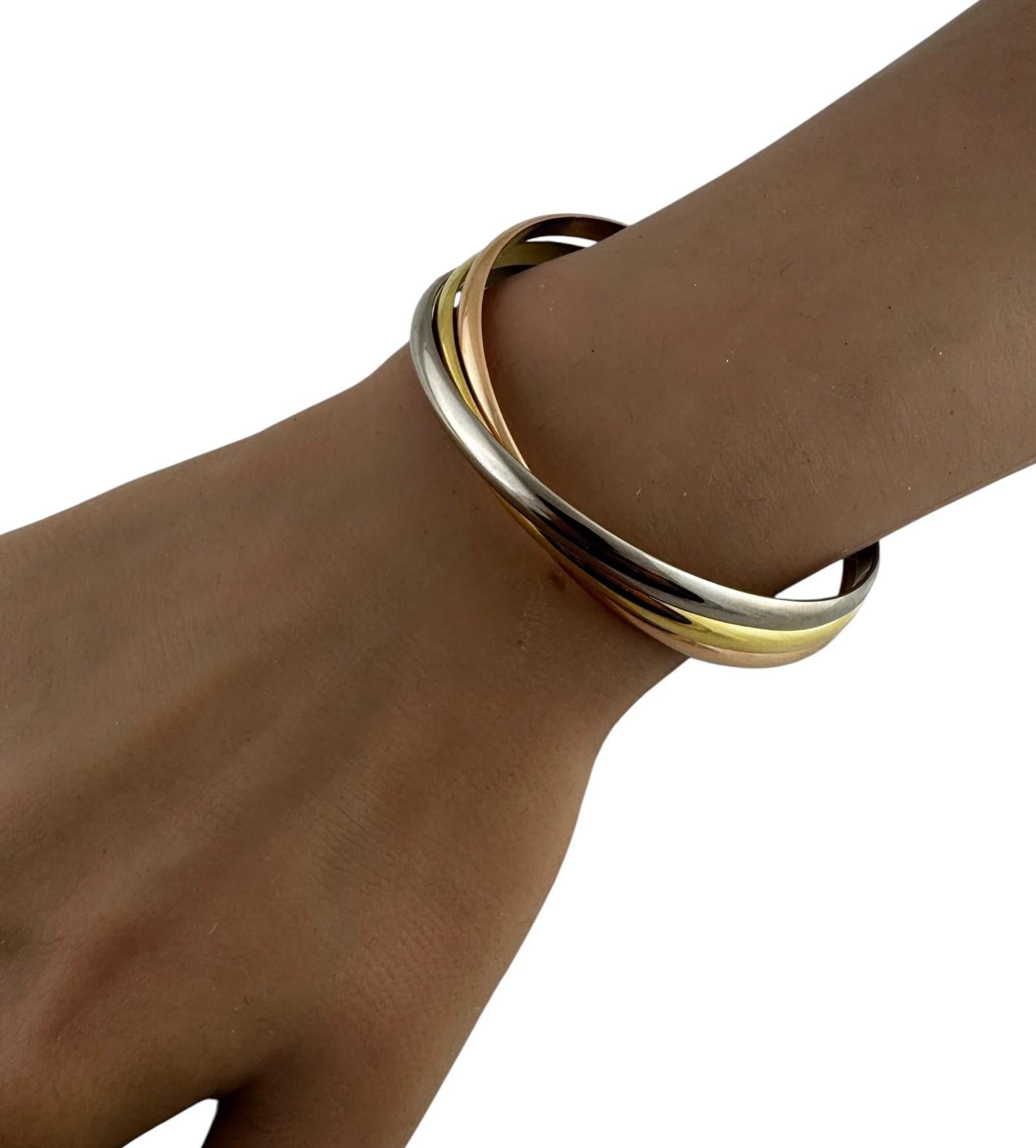 2013 Cartier Bracciale Trinity in oro 18 carati tricolore Scatola/Carta #23001 in vendita 5