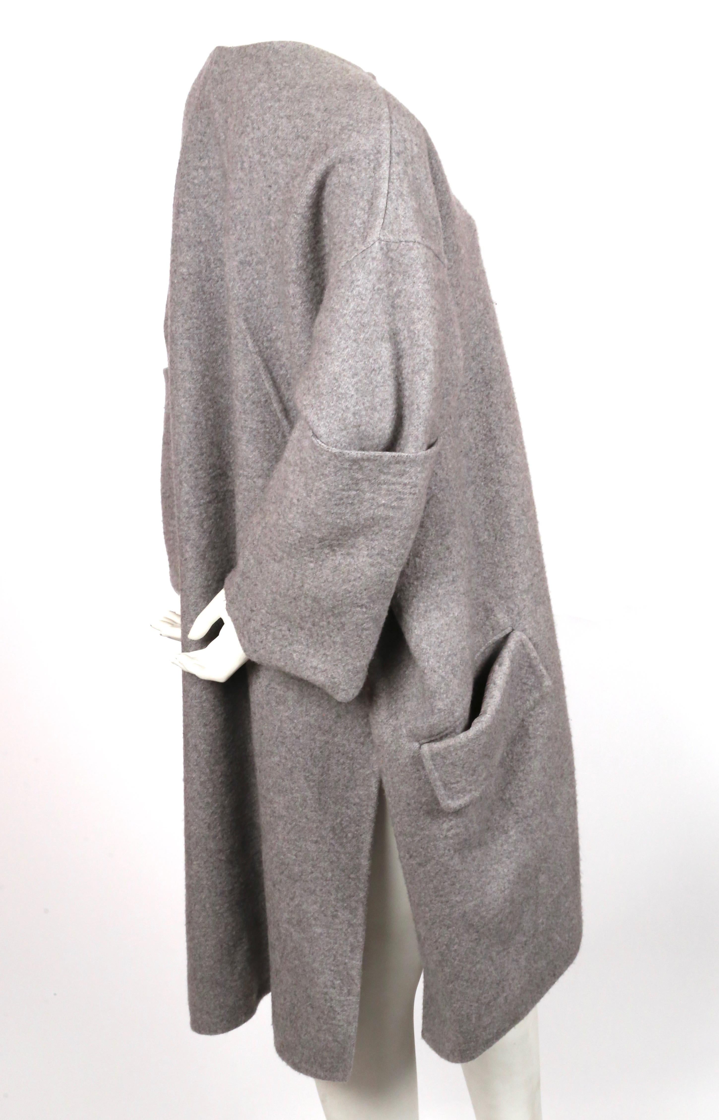 celine grey coat