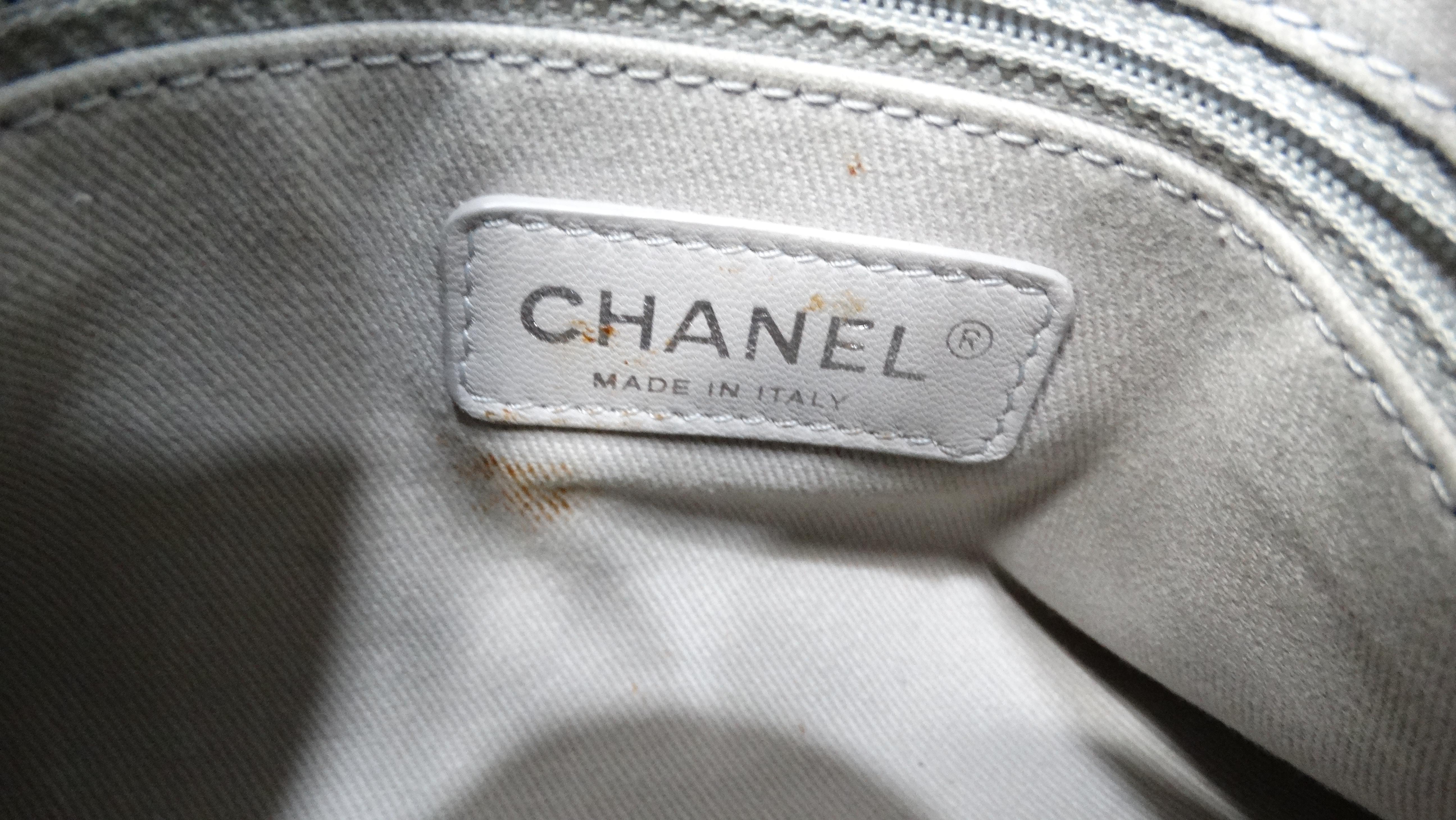 2013 Chanel Nero CC Crave Borsa Hobo trapuntata in pelle di vitello in vendita 7