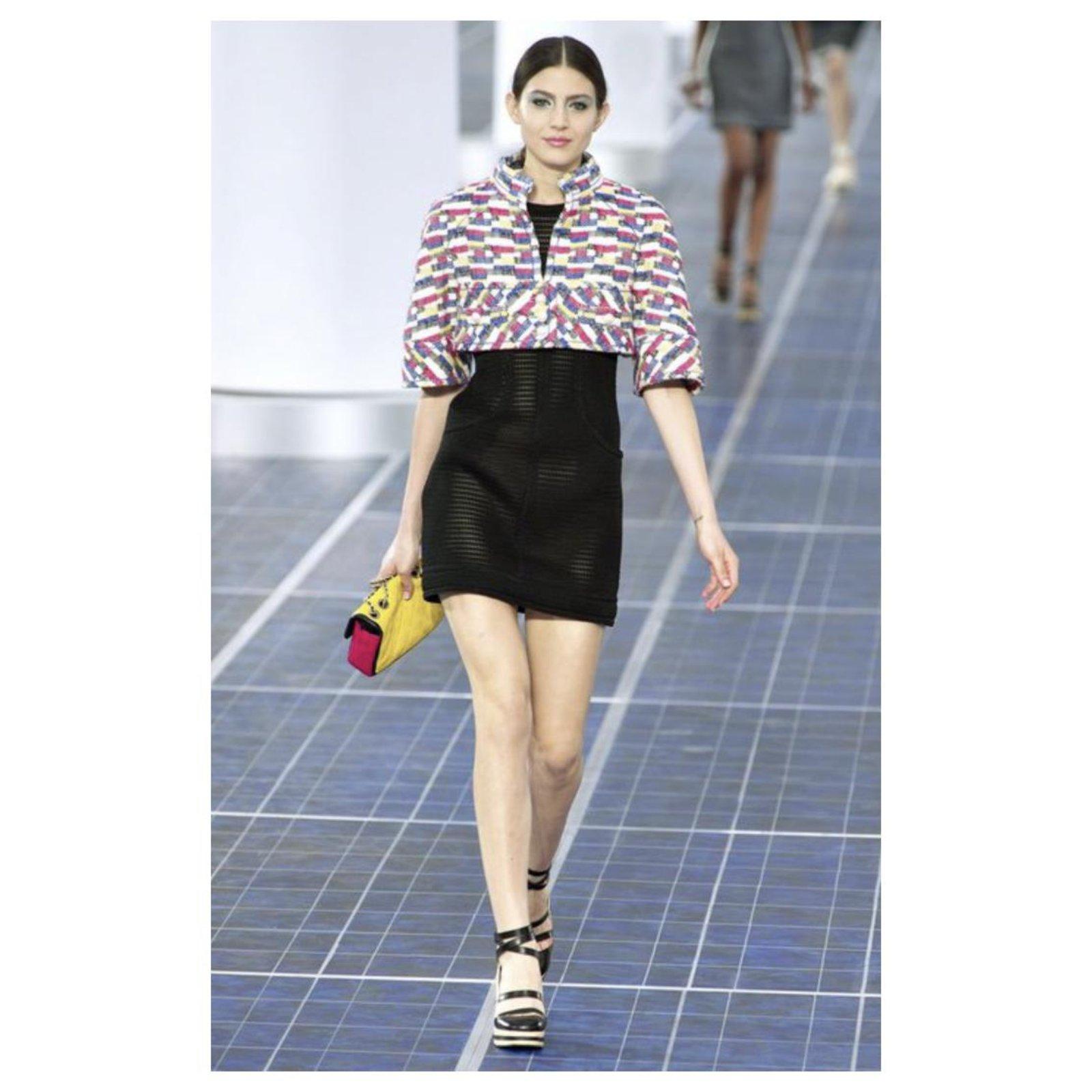 Abito nero da passerella Chanel 2013 in vendita 8