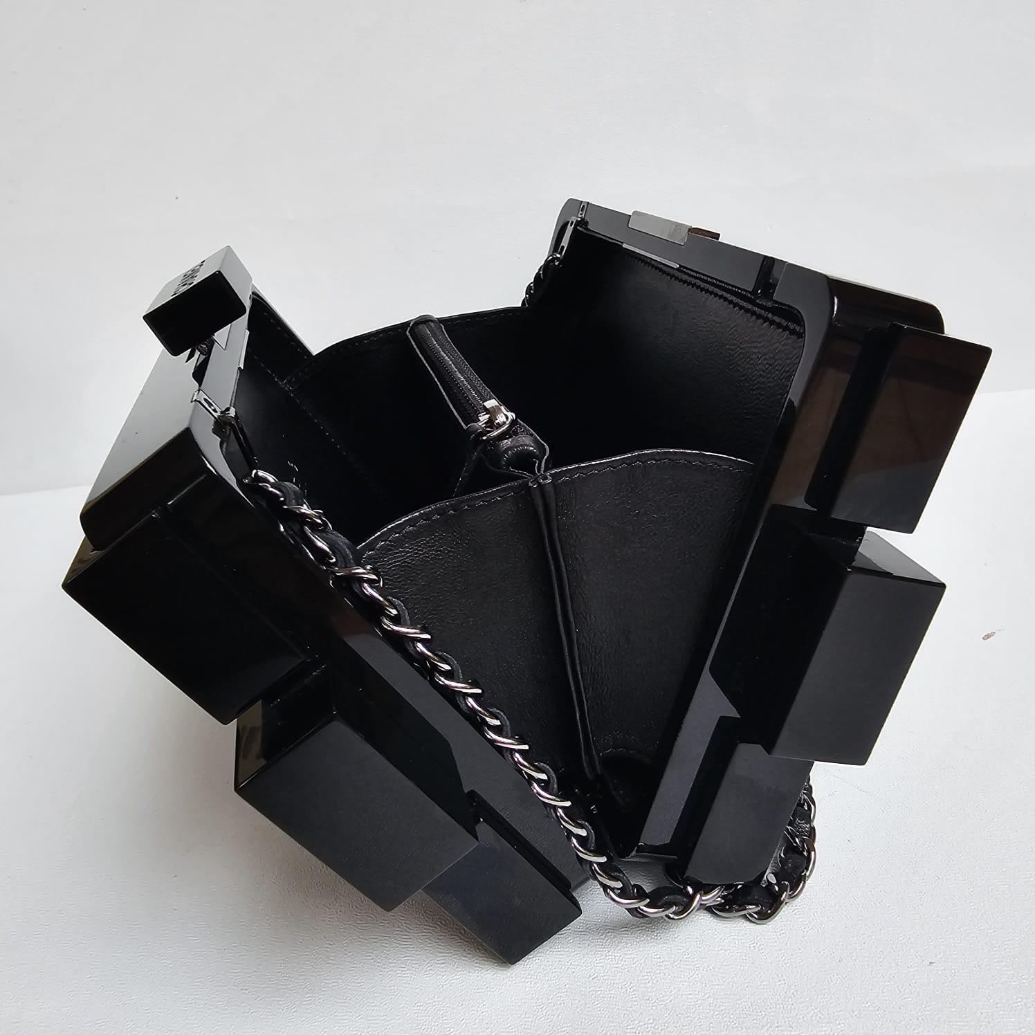 2013 Chanel Strass Crystal Lego Brick Clutch Bag 15