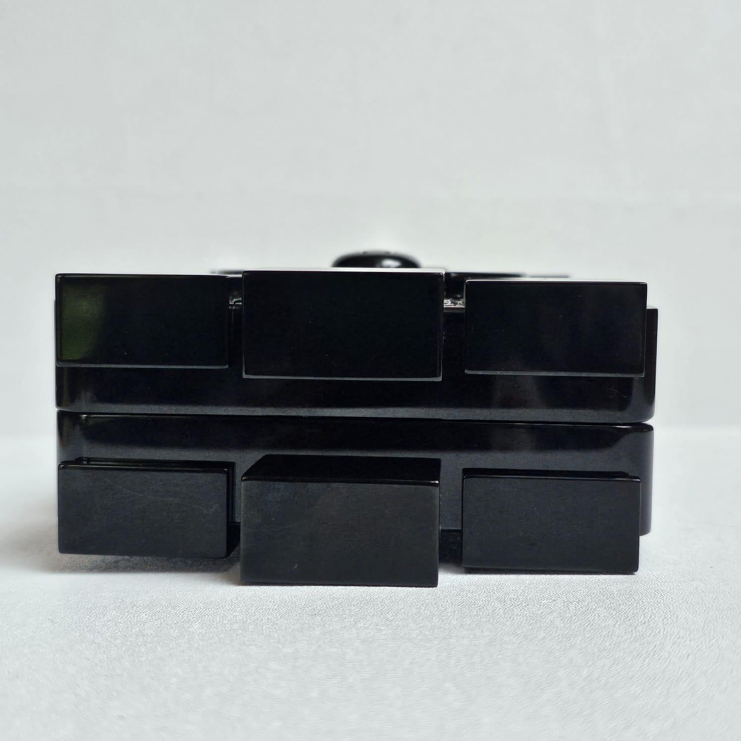 2013 Chanel Strass Crystal Lego Brick Clutch Bag 3