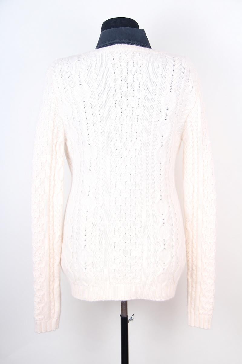 Gray 2013 Dior by Raf Simons Angora Sweater For Sale