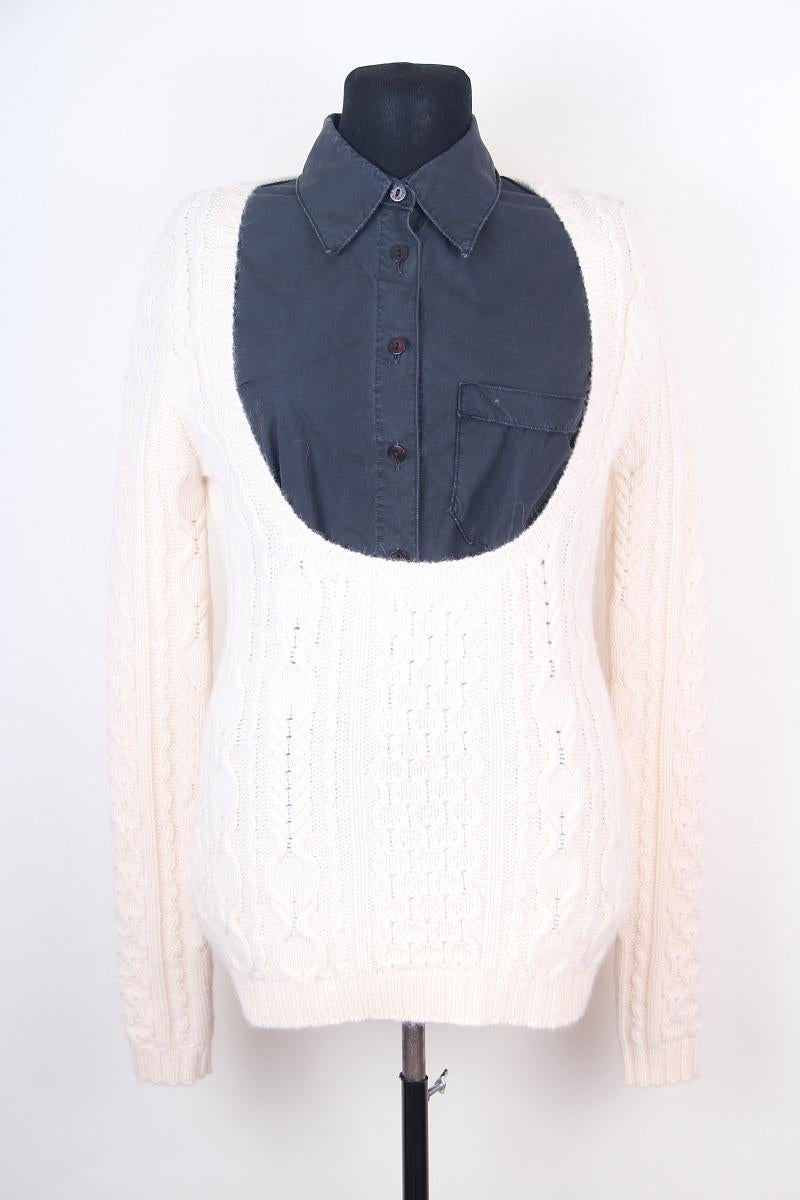 2013 Dior by Raf Simons Angora Sweater In Excellent Condition For Sale In Алматинский Почтамт, KZ