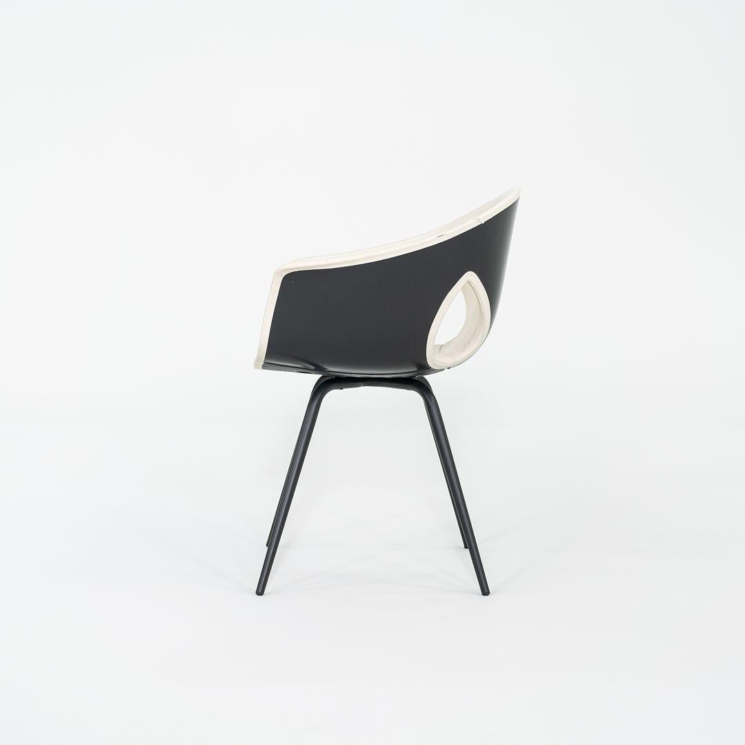2013 Ginger Ale Dining Chairs by Roberto Lazzeroni for Poltrona Frau in Leather For Sale 5