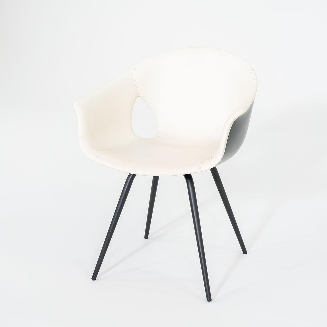 Modern 2013 Ginger Ale Dining Chairs by Roberto Lazzeroni for Poltrona Frau in Leather For Sale
