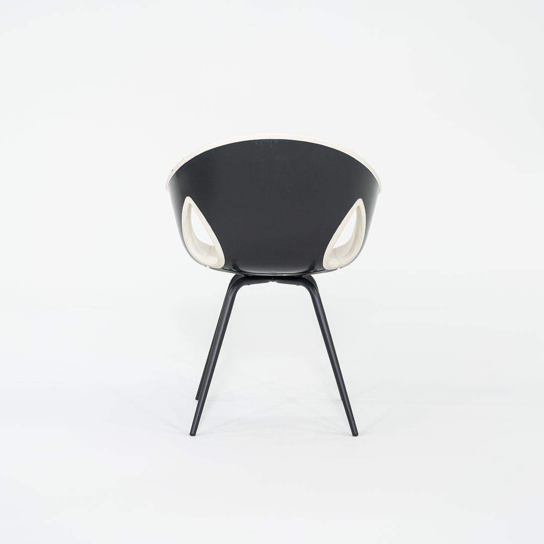 Contemporary 2013 Ginger Ale Dining Chairs by Roberto Lazzeroni for Poltrona Frau in Leather For Sale