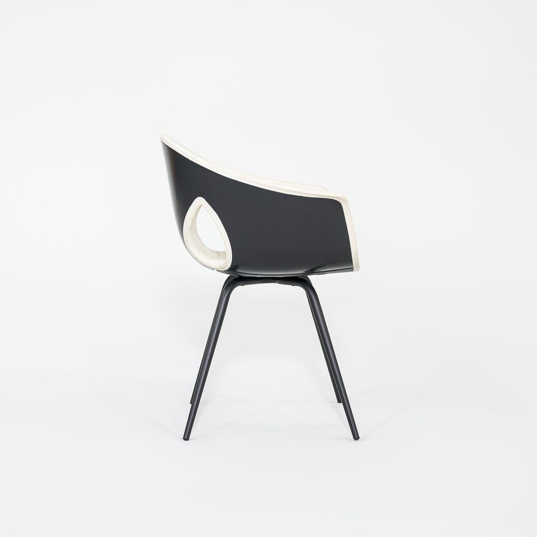 2013 Ginger Ale Dining Chairs by Roberto Lazzeroni for Poltrona Frau in Leather For Sale 1