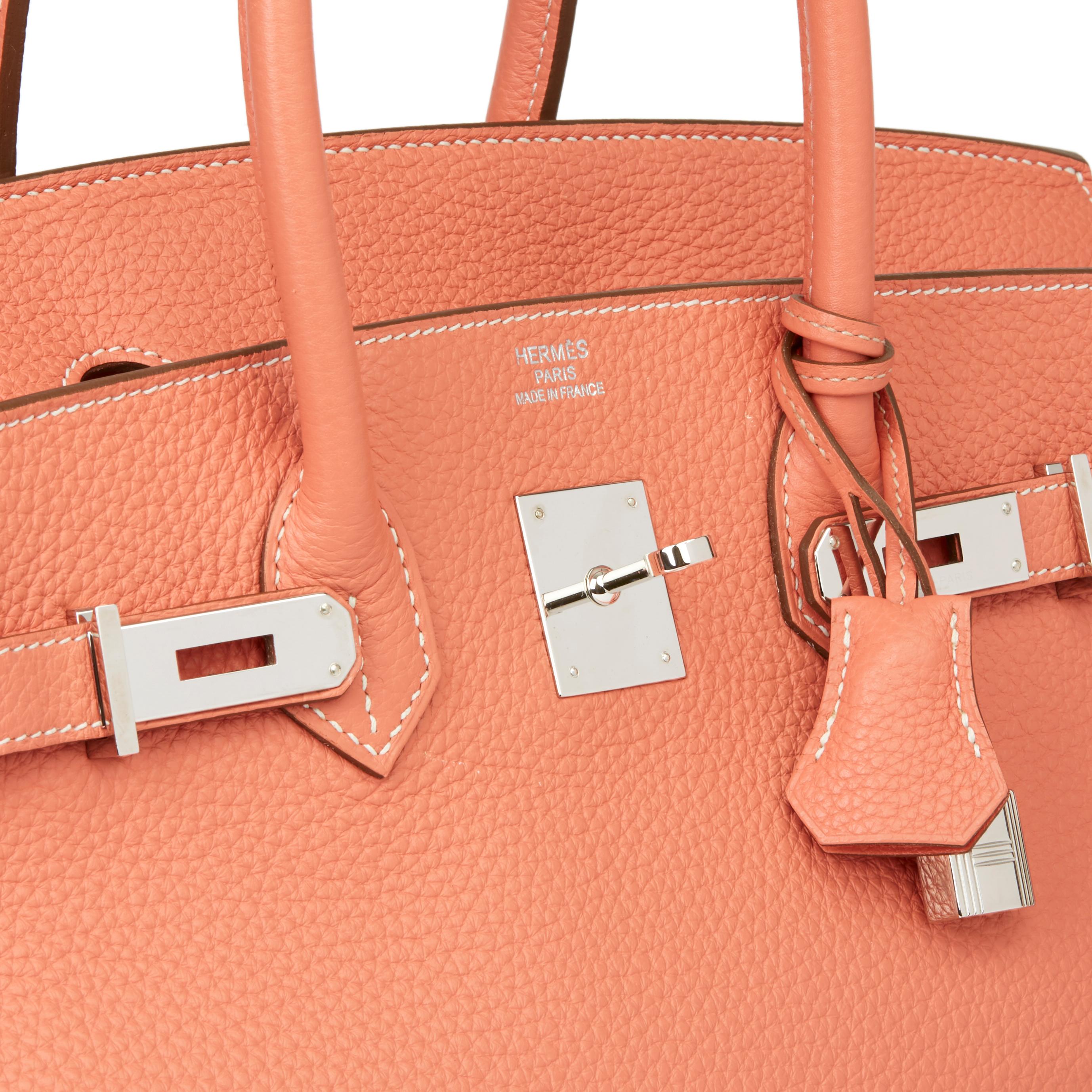 2013 Hermès Crevette Clemence Leather Birkin 35cm 1