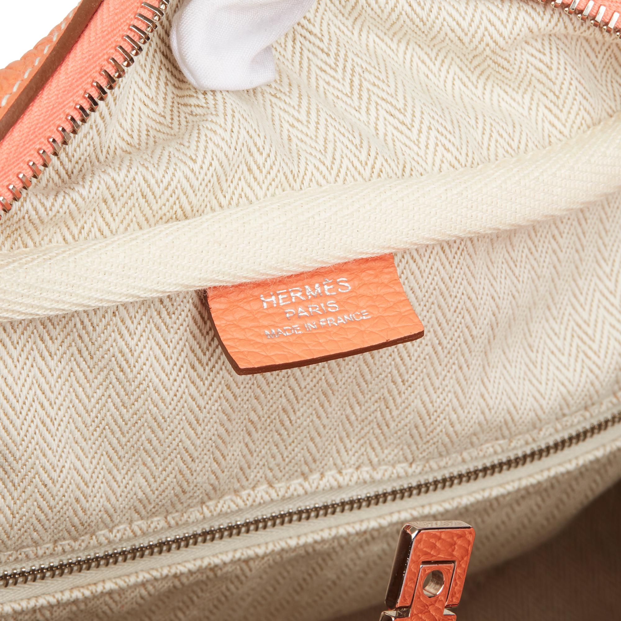 2013 Hermès Crevette Clemence Leather Victoria II 35 3
