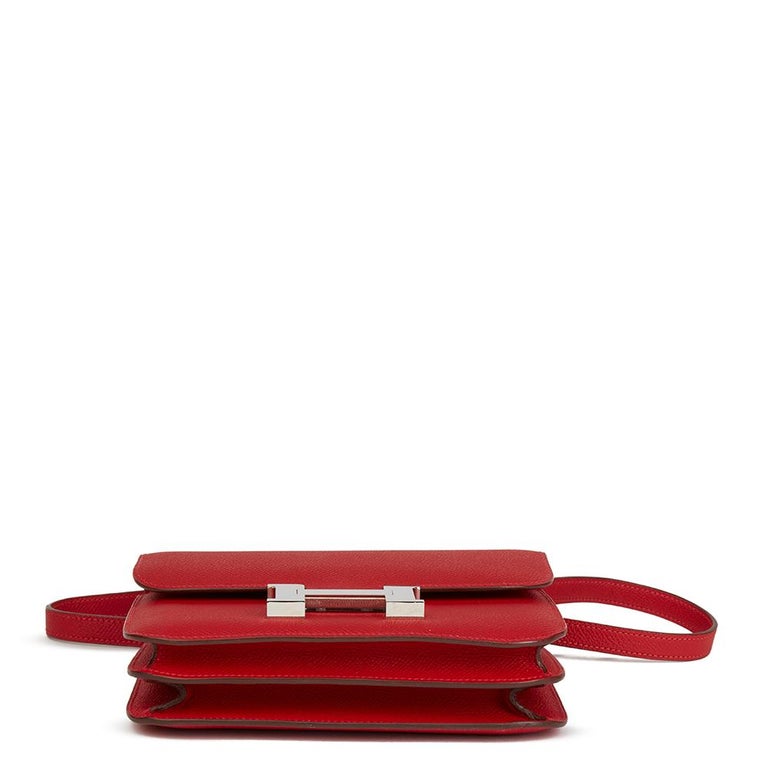 Hermès Constance 18 Red Leather ref.73752 - Joli Closet