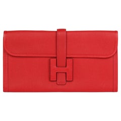 2013 Hermes Rouge Garance Epsom Leather Jige Elan 29