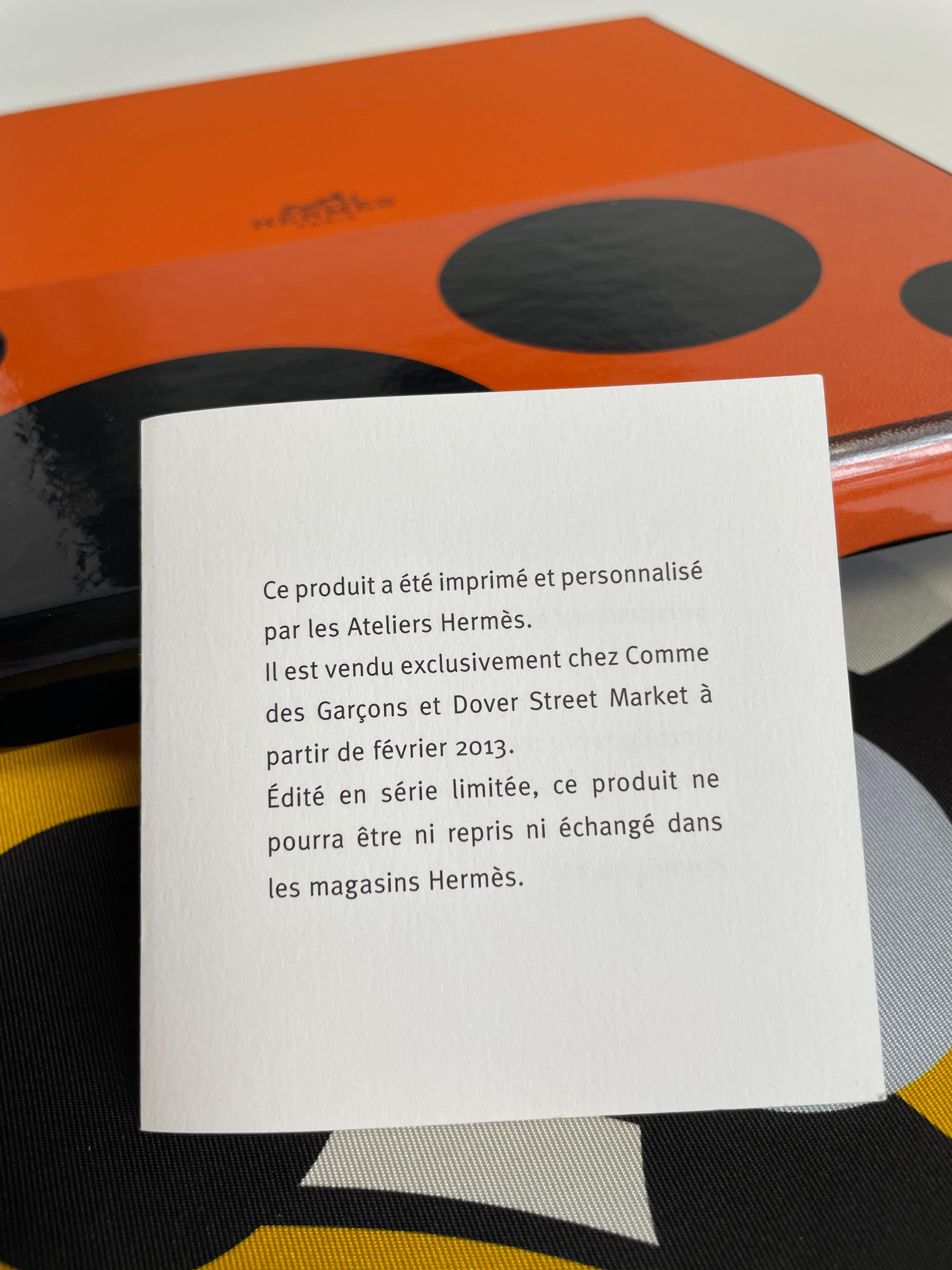 2013 Limited Edition Hermes x Comme des Garçons 